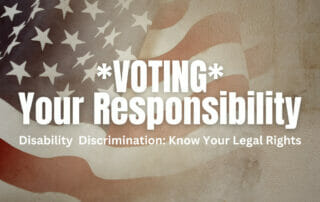 Disabled Know Your Voting Rights