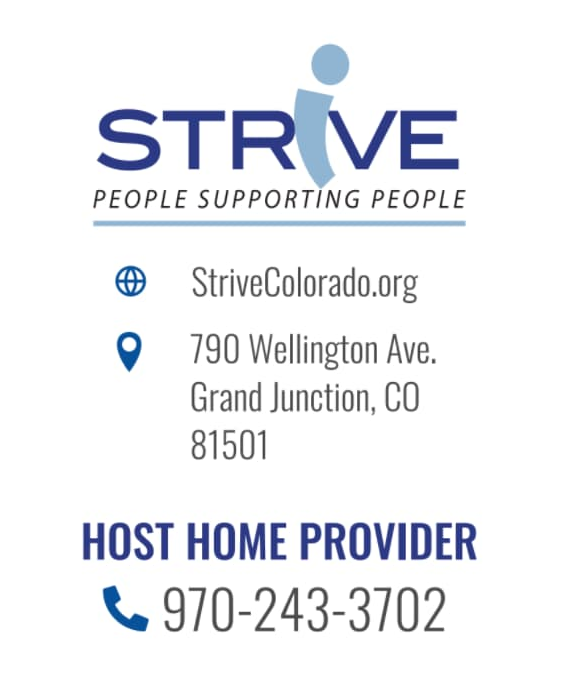 STRiVE Host Home Provider Information