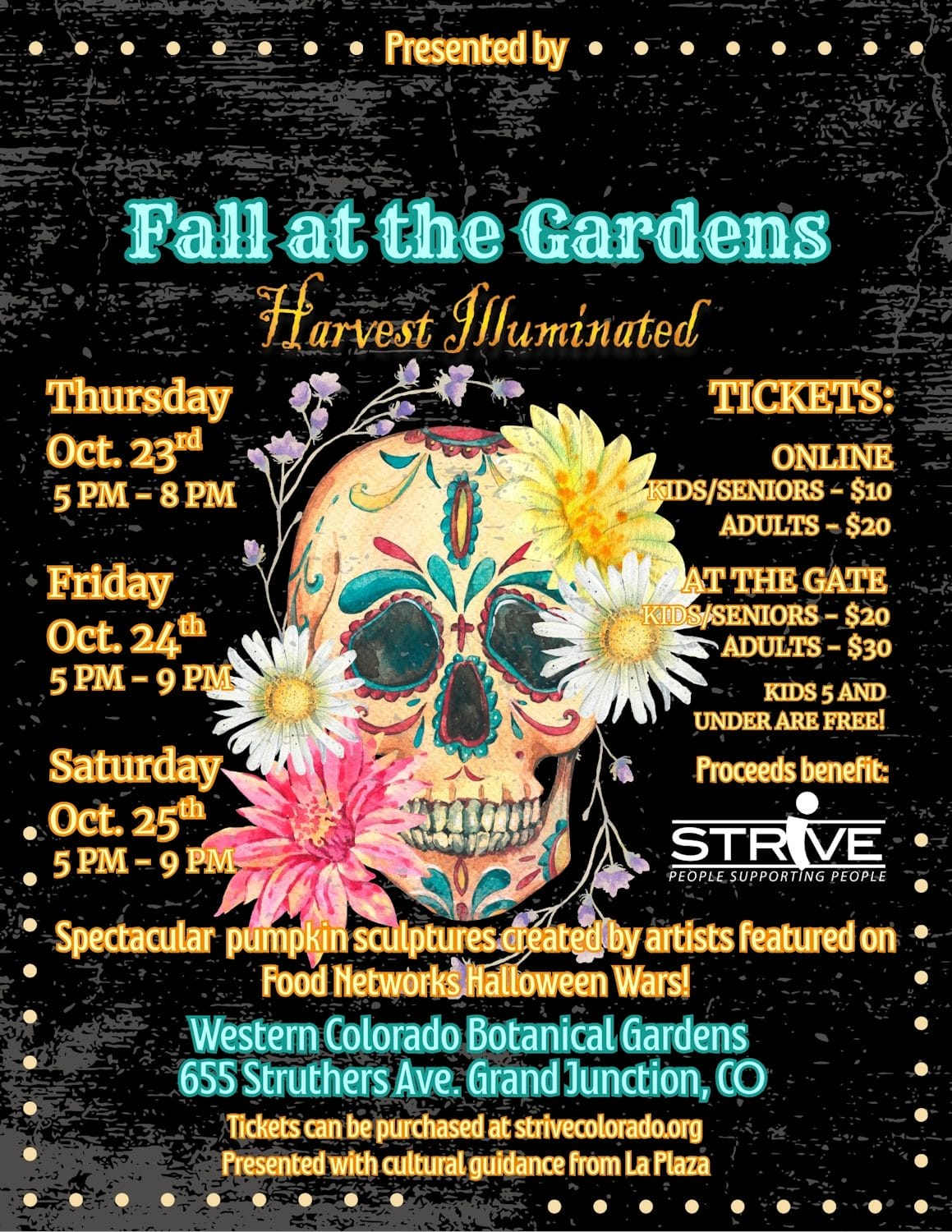 2025 Harvest Illuminated Fall At The Gardens Grand Junction Colorado