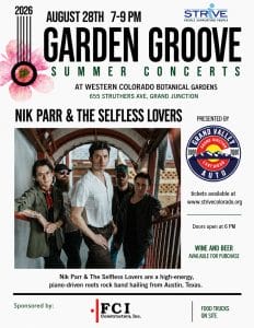 Nik Parr - Garden Groove 2026